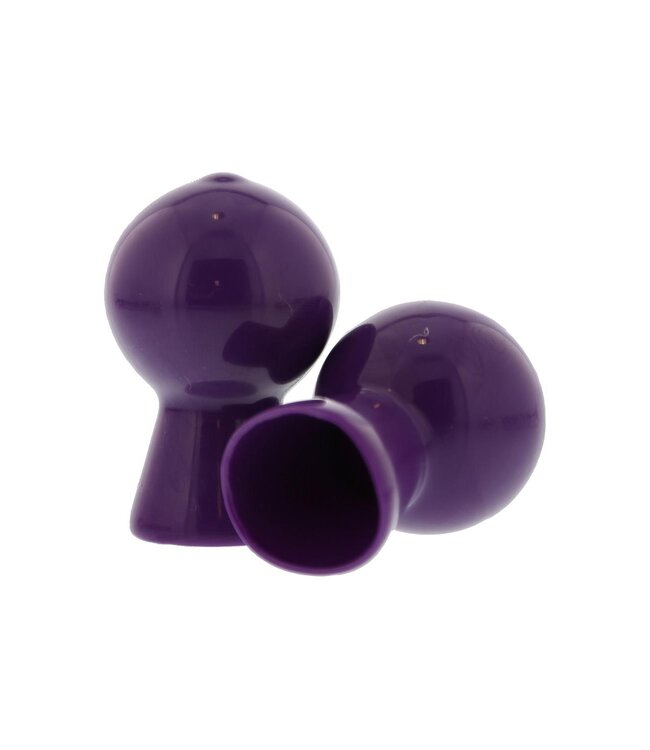 NMC NIPPLE SUCKER PAIR IN SHINY PURPLE