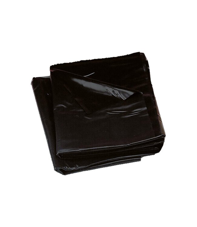 NMC VINYL BED SHEET BLACK 158x227CM