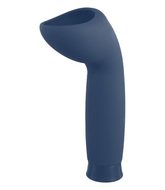 NMC NMC 5.5 INCH RECHARGEABLE SILICONE 10 FUNCTIONS SPEED GLANS STIMULATOR BLUE