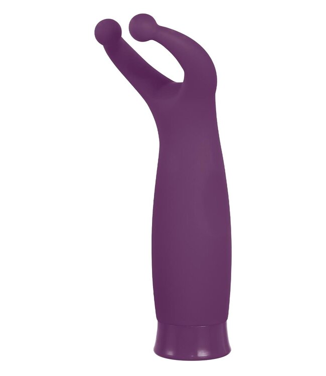 NMC NMC 5 INCH RECHARGEABLE SILICONE 10 FUNCTIONS SPEED STIMULATOR PURPLE