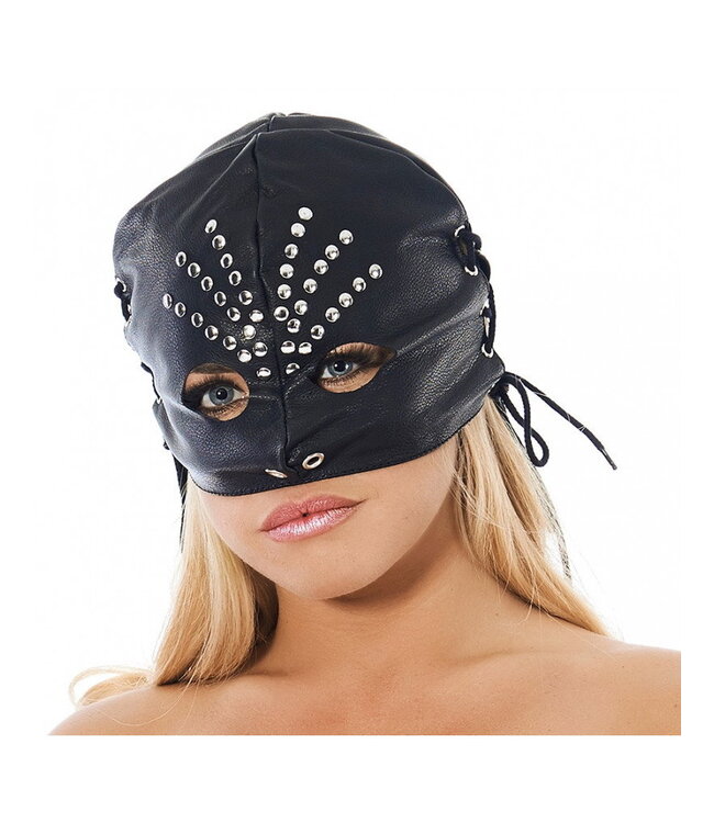 Rimba Rimba - Masker met ooggaten, versierd met nieten