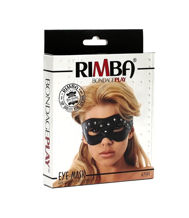 Rimba Rimba - Open masker versierd met nieten