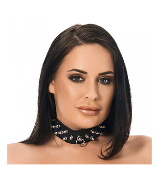 Rimba Rimba - Halsband versierd met spikes