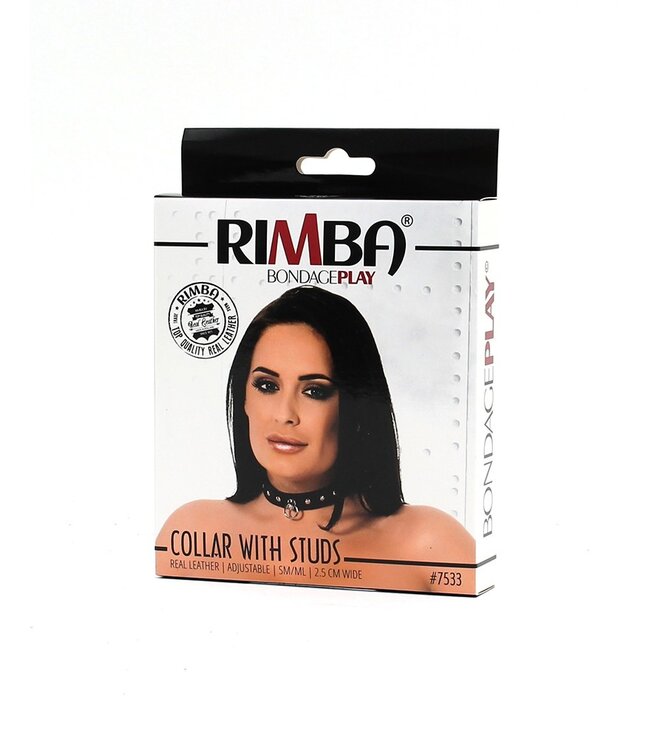 Rimba Rimba - Halsband met siernieten