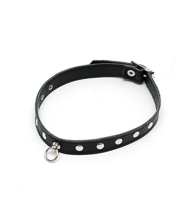 Rimba Rimba - Smalle halsband met decoratieve nieten