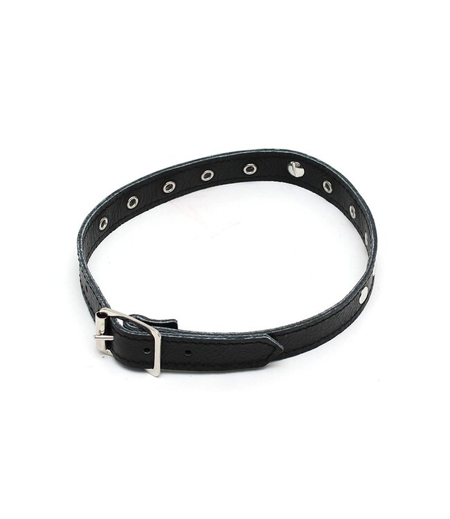 Rimba Rimba - Smalle halsband met decoratieve nieten
