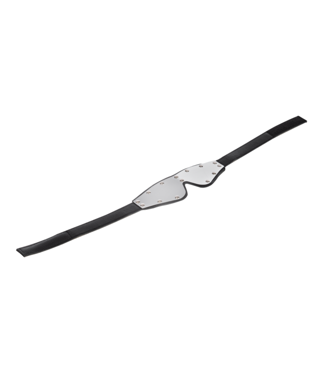 Rimba Rimba - Lederen oogmasker met metaal