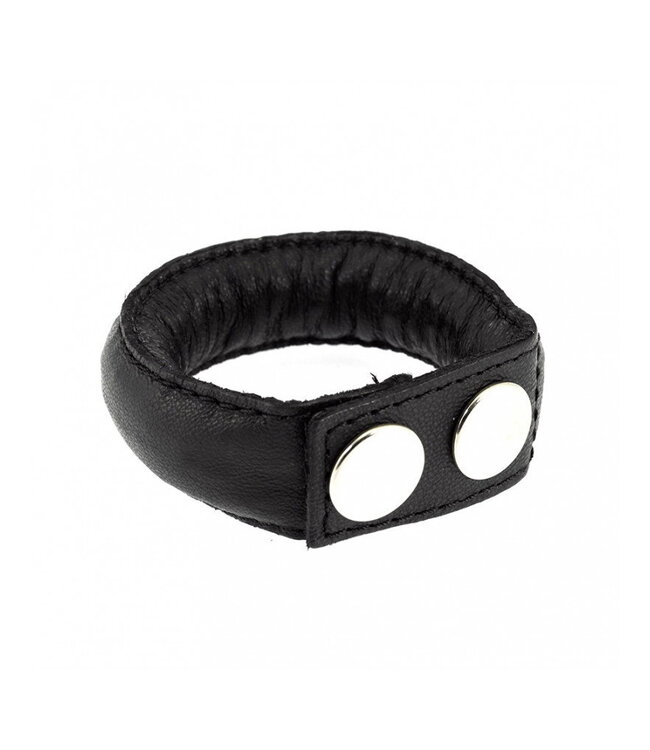 Rimba Rimba - Lederen cockring, gewicht ongeveer 130 gram.