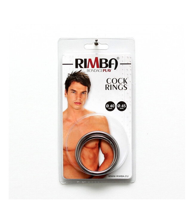 Rimba Rimba - Cockring met lasnaad (set)