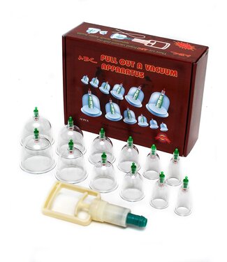 Rimba Rimba Bondage Play - Cupping Set met 12 Cups