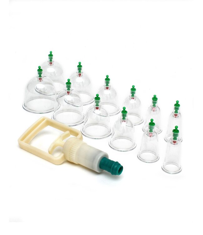 Rimba Rimba Bondage Play - Cupping Set met 12 Cups
