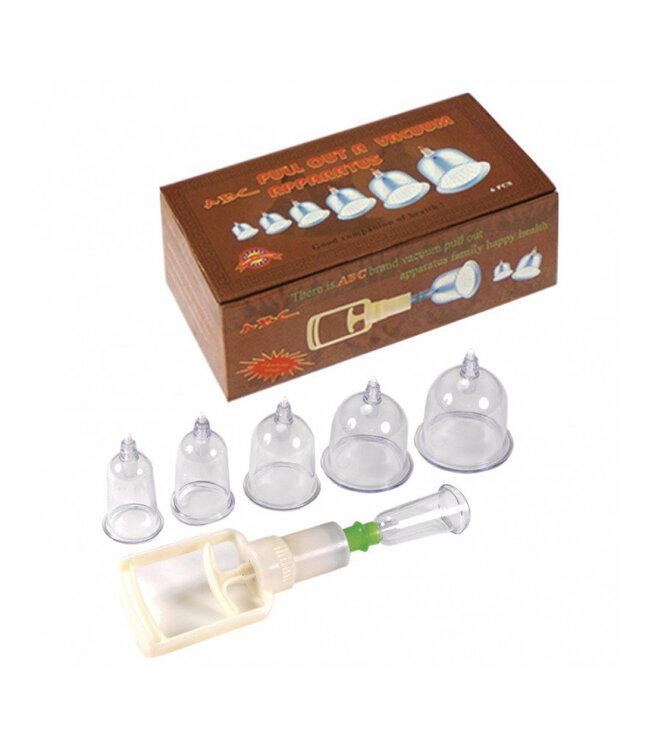 Rimba Rimba Bondage Play - Cupping set compleet met 6 cups