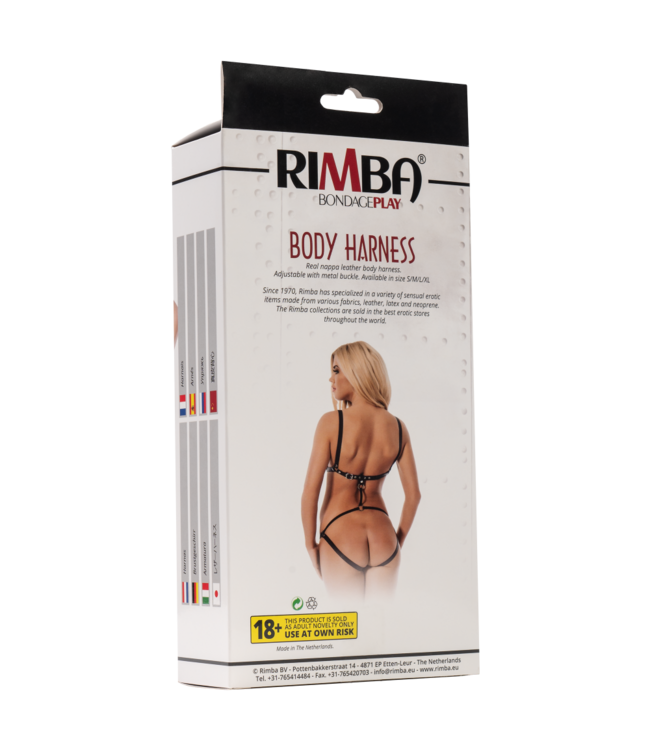 Rimba Rimba - Riemenbody, verstelbaar met gespen