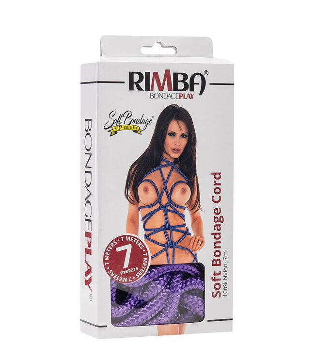 Rimba Rimba - Zacht Japans bondage touw, 7 m, 100% Nylon