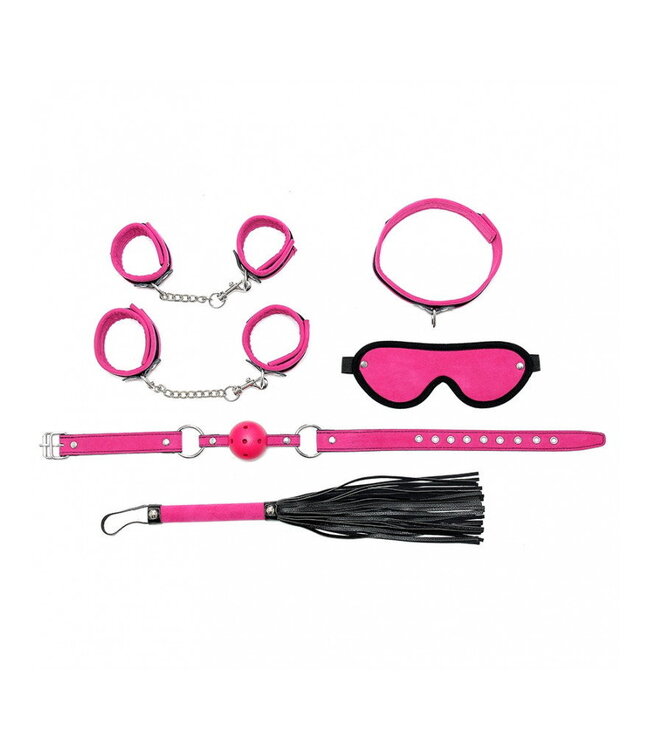 Rimba Rimba - Soft bondage starter set met klittenband (6-delig)