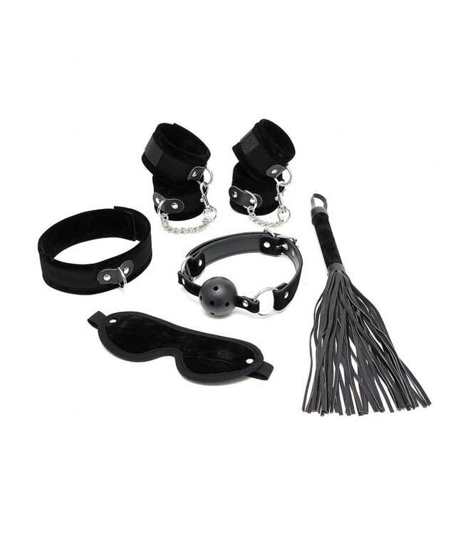 Rimba Rimba - Soft bondage starter set met klittenband (6-delig)