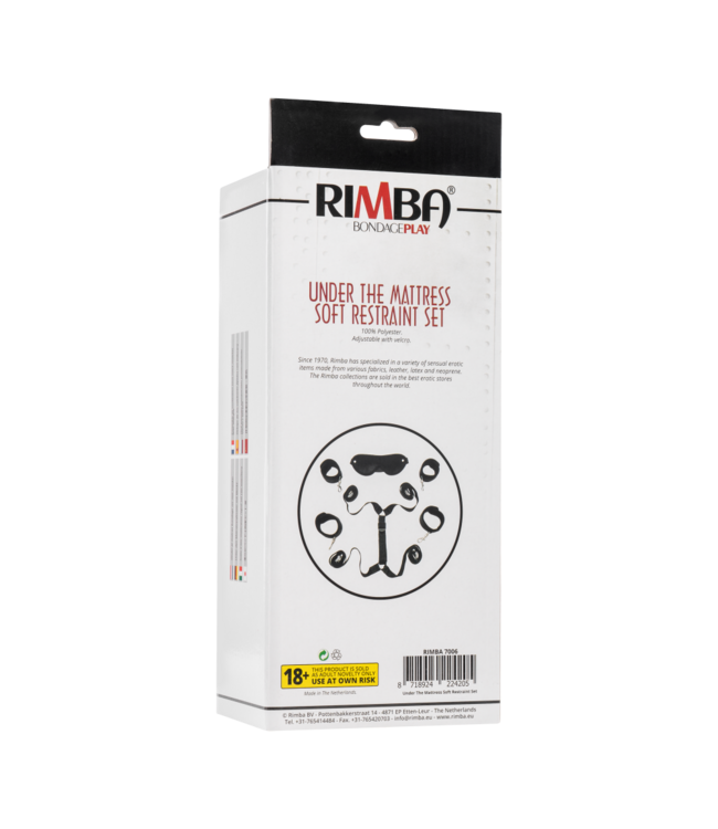 Rimba Rimba - Soft Bondage Onder het bed of matras soft bondage set
