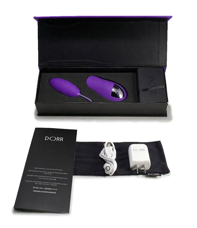 Rimba DORR - Spot - Draadloos Duo Ei + Oplegvibrator - Paars