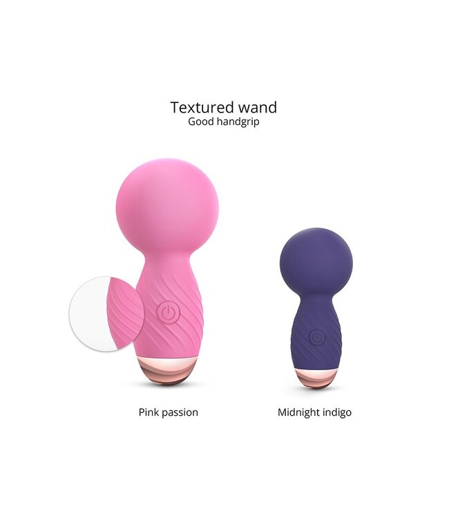 Rimba Love to Love - Itsy Bitsy - Mini Wand Vibrator - Roze