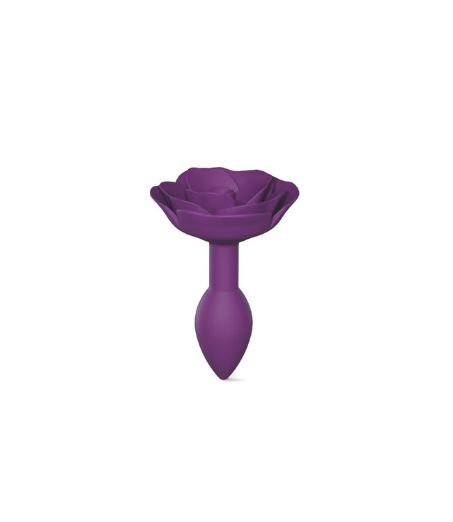 Rimba Love to Love - Open Roses Maat S - Butt Plug - Paars