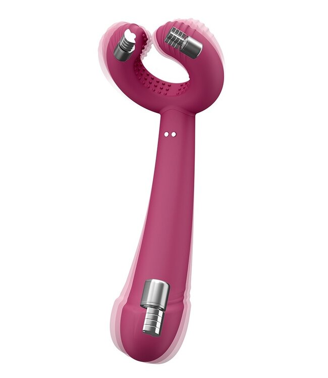 Rimba Love to Love - Please Me - Multi Vibrator - Plum