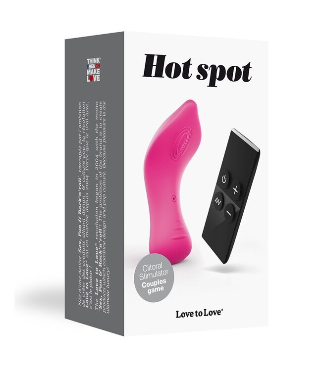 Rimba Love to Love Hot Spot - Remote control clitoral stimulator