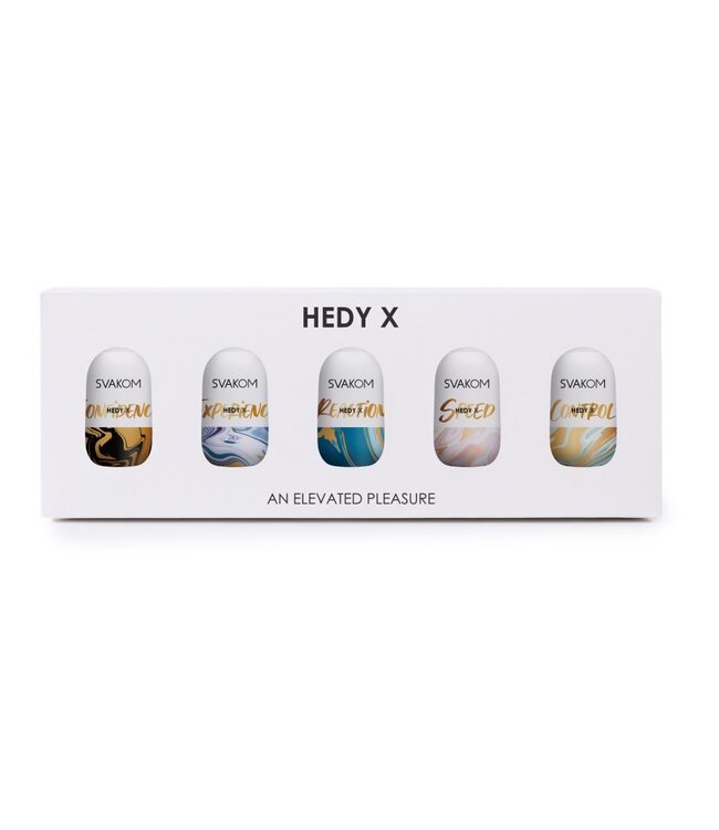 Rimba SVAKOM - Hedy X - Mini Masturbators - 5 stuks