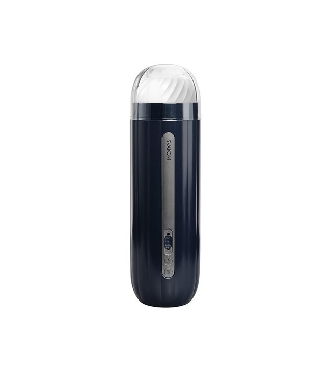 Rimba SVAKOM - Hannes Neo - Interactieve Throbbing Masturbator met App Control - Donkerblauw