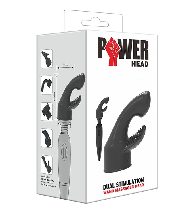 Rimba POWER - Massager Head Dual Stimulation