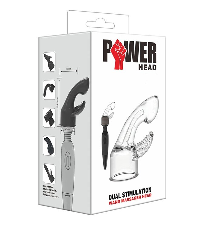 Rimba POWER - Massager Head Dual Stimulation