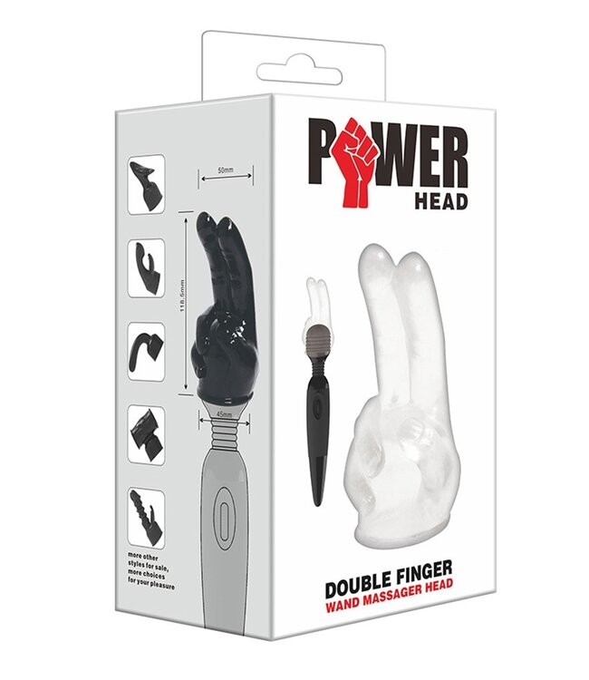 Rimba POWER - Massager Head Double Finger