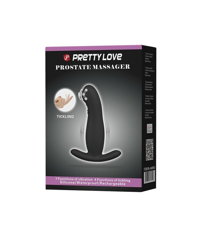 Rimba Pretty Love - Prostate Massager - Prostaat Vibrator - Zwart