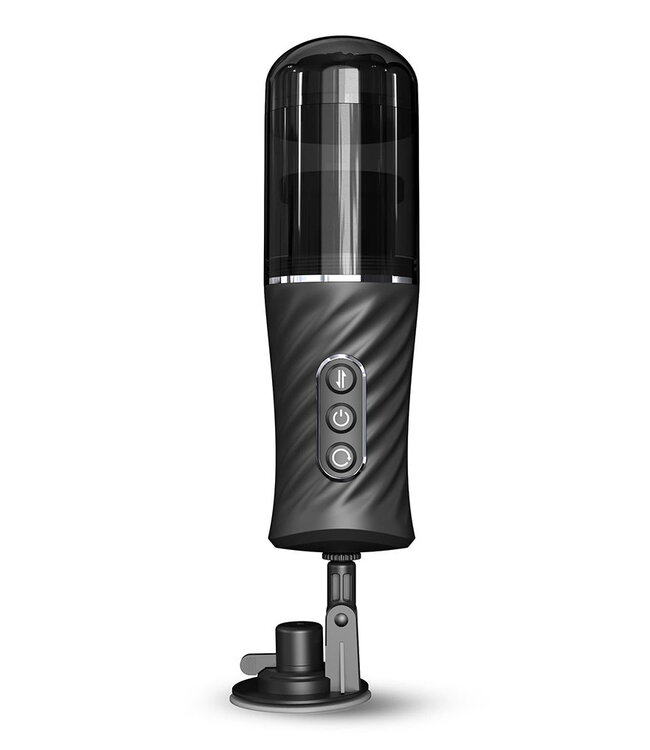 Rimba Dorcel - Thrust Blow Pro - Automatische stotende masturbator - Zwart