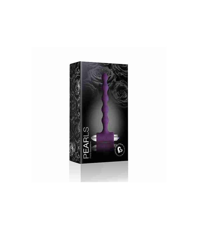 Rimba Rocks-Off - Petite Sensations Pearls - Anale Vibrator - Paars