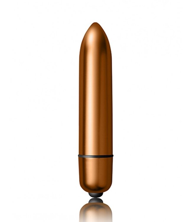 Rimba Rocks-Off - Dark Desires Kit - Bullet Vibrator met sleeves - Zwart / Goud