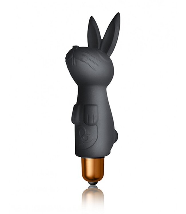 Rimba Rocks-Off - Dark Desires Kit - Bullet Vibrator met sleeves - Zwart / Goud