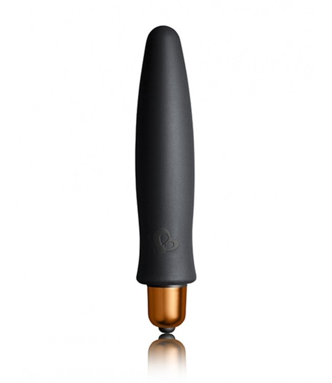 Rimba Rocks-Off - Dark Desires Kit - Bullet Vibrator met sleeves - Zwart / Goud