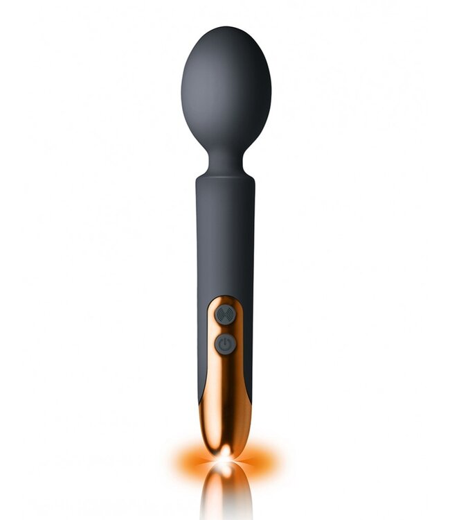 Rimba Rocks-Off - Oriel - Wand Vibrator - Zwart