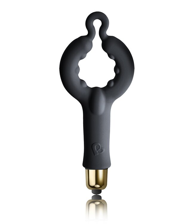 Rimba Rocks-Off - Be Mine Set - Cockring, Bullet en Anaal Vibrator - Zwart / Goud
