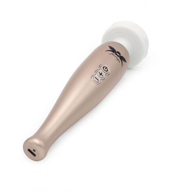 Rimba Pixey - Hammerhead - Wand Vibrator - Rosé Goud