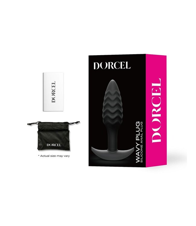 Rimba Dorcel - Wavy Plug - Butt Plug - Zwart