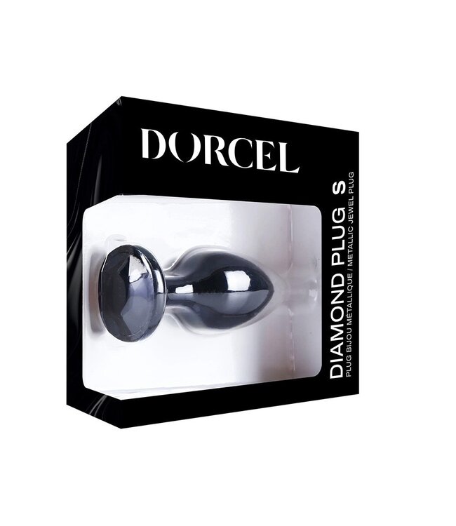 Rimba Dorcel - Diamond Plug Maat S - Butt Plug - Zwart