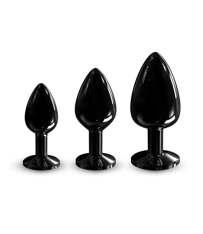 Rimba Dorcel - Diamond Plug Maat S - Butt Plug - Zwart