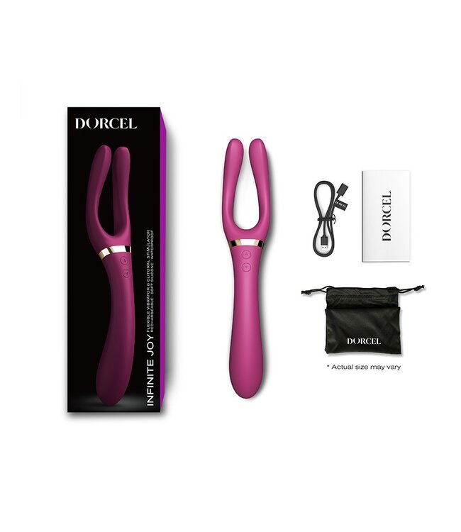 Rimba Dorcel - Infinite Joy - Multi Vibrator - Plum