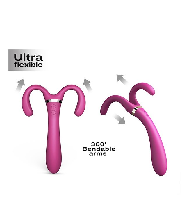 Rimba Dorcel - Infinite Joy - Multi Vibrator - Plum