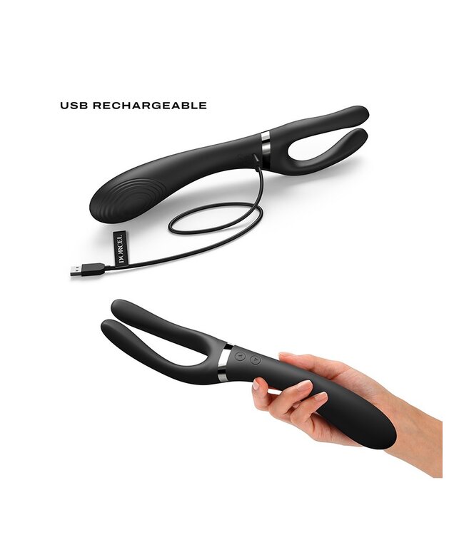 Rimba Dorcel - Infinite Joy - Multi Vibrator - Zwart