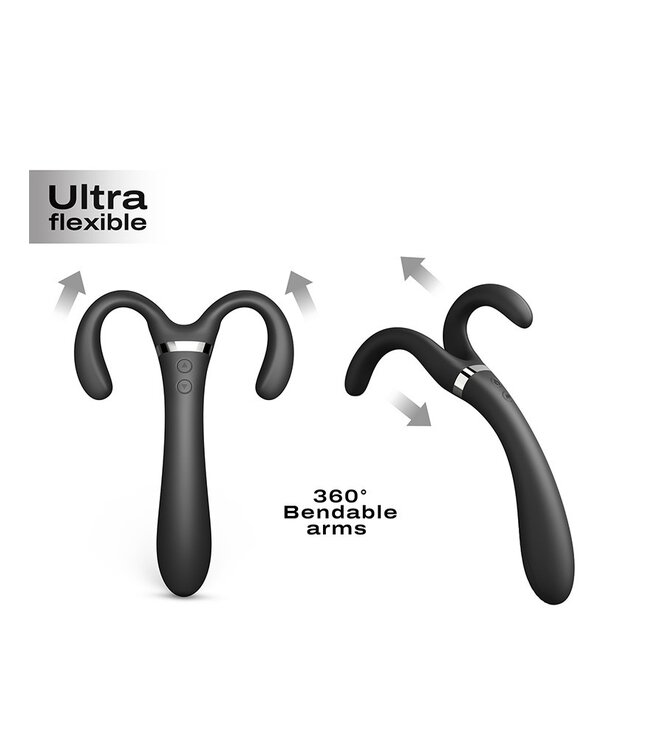Rimba Dorcel - Infinite Joy - Multi Vibrator - Zwart