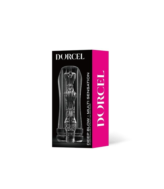 Rimba Dorcel - Deep Blow Multi Sensation - Sleeve voor Masturbator - Transparant