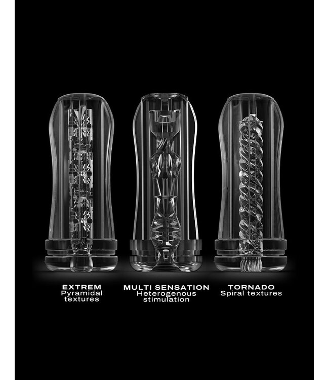 Rimba Dorcel - Deep Blow Multi Sensation - Sleeve voor Masturbator - Transparant