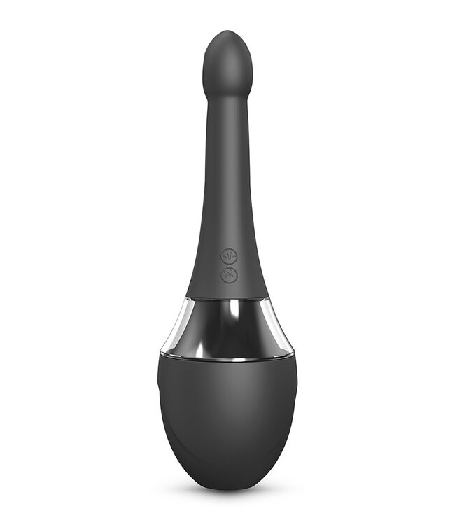 Rimba Dorcel - Douche Mate Pro - Anale Douche en Vibrator - Zwart 6072561